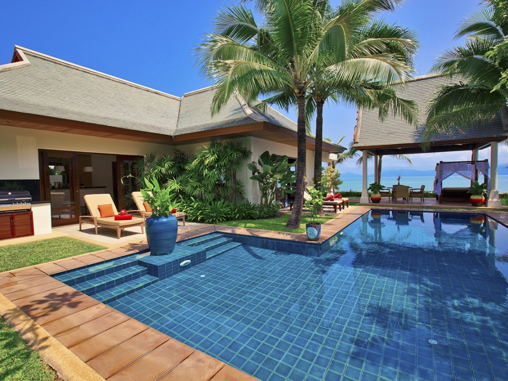 Villa Pool with Ocean Views