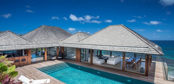 Villa Firefly St Barts Modern Luxury Estate with Breathtaking Views in Anse des Cayes	 - Thumbnail image